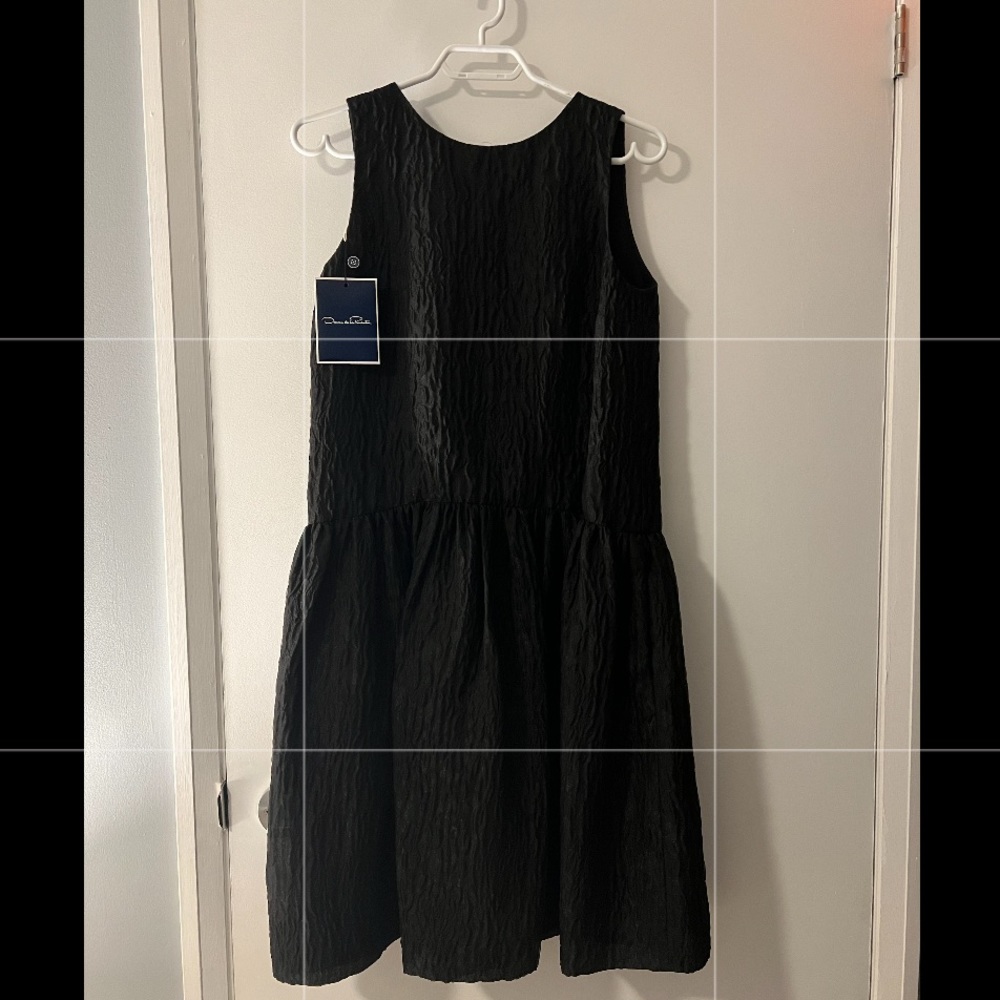 Authentic Oscar de la Renta Peplum Dress